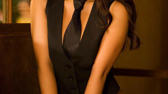 Lingerie brunettes panties tie