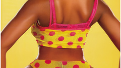 Lingerie woman black people