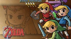 Link the legend of zelda four swords