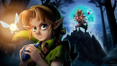 Link the legend of zelda Majoras Mask
