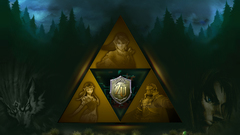 Link triforce the legend