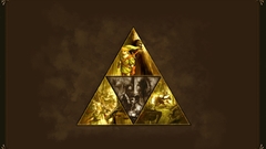 Link triforce the legend