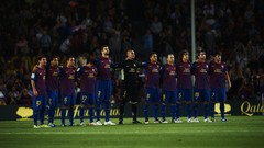 Lionel messi soccer David Villa FC Barcelona Dani Alves Xavi 