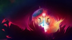 Lions multicolor artwork Adam Spizak