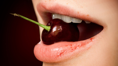 Lips cherries