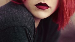 Lips deviantart Polish green