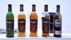Liquor Scotch Glenfiddich bottles