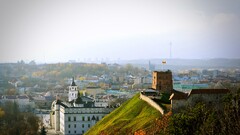 lithuania vilnius City cityscape morning landscape