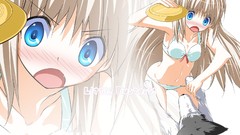 Little anime girls little busters noumi kudryavka bikini