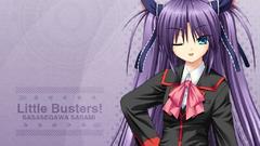 Little busters Anime girls