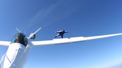 Loic sailplane wingsuit flying