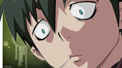 Lollipops green hair Anime