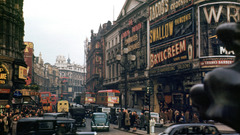 London colored old photography