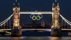 London Olympic rings cityscapes Tamiza