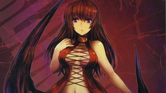 Long hair anime girls blue eyes redheads artwork akarasamana