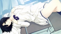 Long hair anime girls school uniforms sugina miki innocent grey 