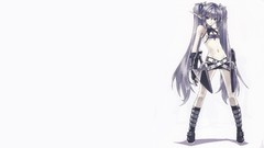 Long hair belts purple