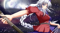 Long hair belts weapons