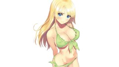 Long hair blue eyes sena kobayakawa tony taka kashiwazaki sena 