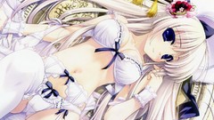 Long hair blue eyes underwear Prism Recollection! Aina Ashwin