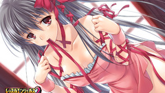 Long hair bows wrestle