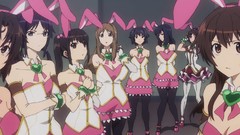 Long hair brown eyes brunettes short hair animal ears purple 