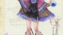 Long hair game art anime boys Atelier Rorona: Alchemist of 