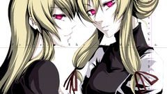 Long hair Ribbons twintails