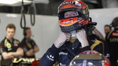 Lotus formula one romain grosjean