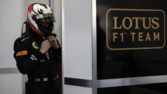 Lotus Renault formula one Kimi Raikkonen