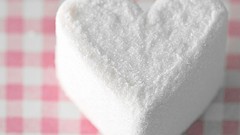 Love abstract Hearts marshmallow