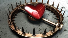 Love abstract Hearts Trap bear trap