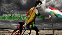 Love Anonymous kurdish Kurdistan Flag kurdish letter 