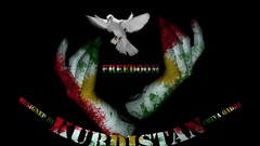 Love Anonymous kurdish Kurdistan Flag kurdish letter 
