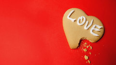 Love bite cookies Hearts