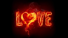 Love fire valentines day