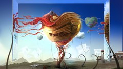 Love flow Hearts Earth Wood david fuhrer