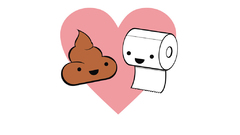 Love funny poo toilet