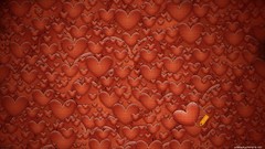 Love Hearts valentines day digital art red heart