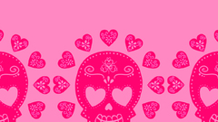 Love los Dia muertos pinkfairywand