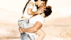 Love Men woman kissing hrithik roshan Barbara Mori