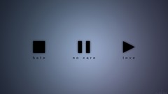 Love Music backgrounds hate media minimalistic