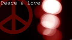 Love peace peace sign