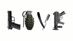 Love pistols Razor weapons