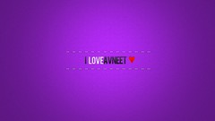 Love purple Hearts minimalistic i love avneet avneet panag 