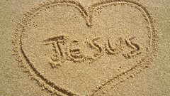 Love sand Jesus Christ