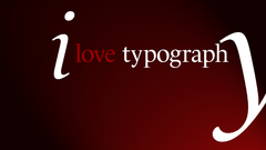 Love Typography