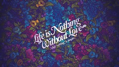 Love Typography colors nothing artwork vectors jared nickerson 