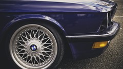 Low bbs blue cars BMW 5 Series BMW E28