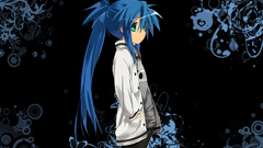 Lucky star blue hair